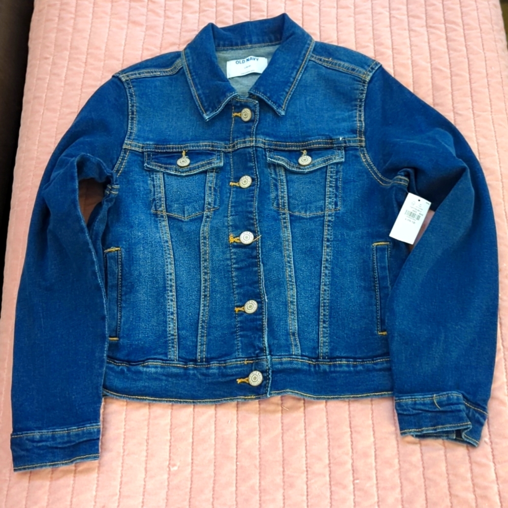 New with tags girl's Old Navy jean jacket
